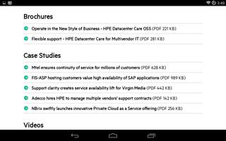 HPE Datacenter Care capture d'écran 1
