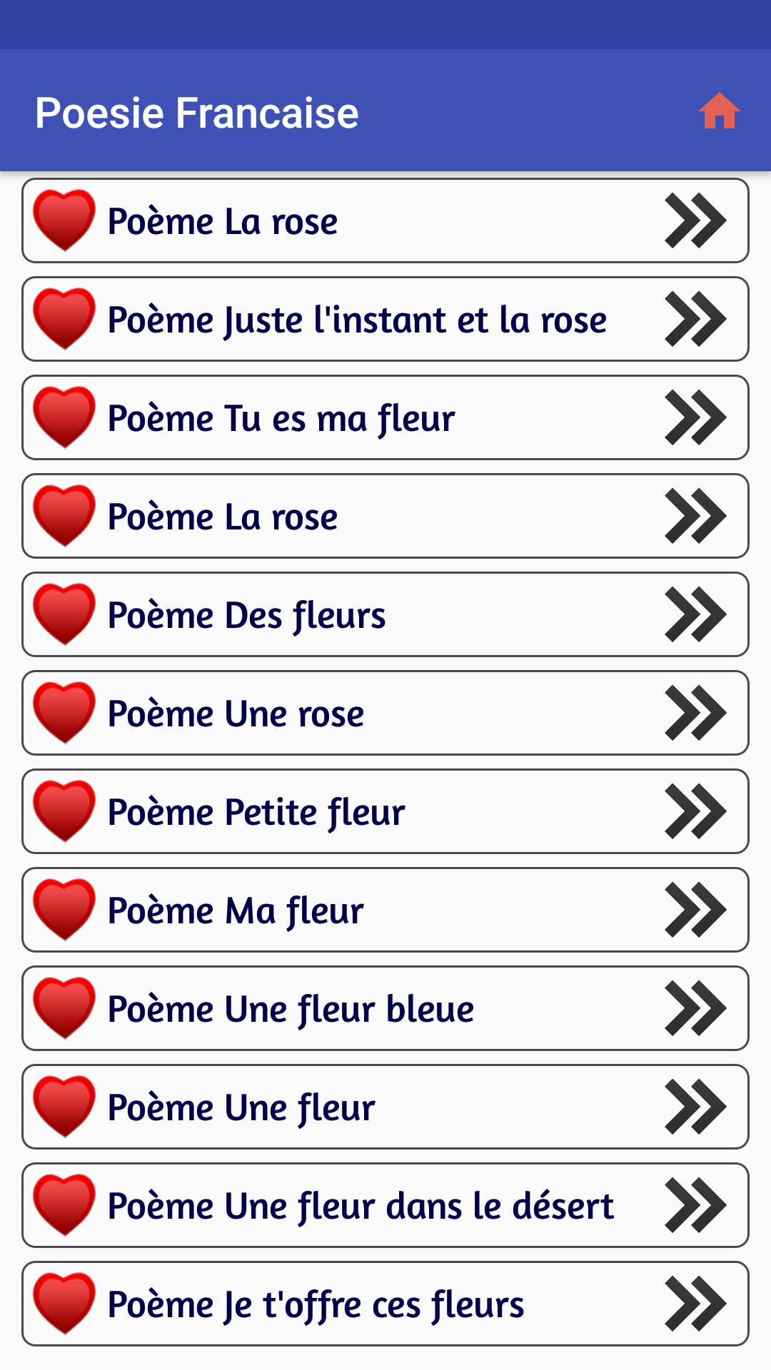 Poesie Francaise Apk 2 0 For Android Download Poesie Francaise Apk Latest Version From Apkfab Com