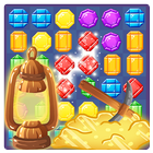Diamond Treasure Crush - Match 3 Connect icono