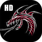 HQ Dragon Live Wallpapers HD icône