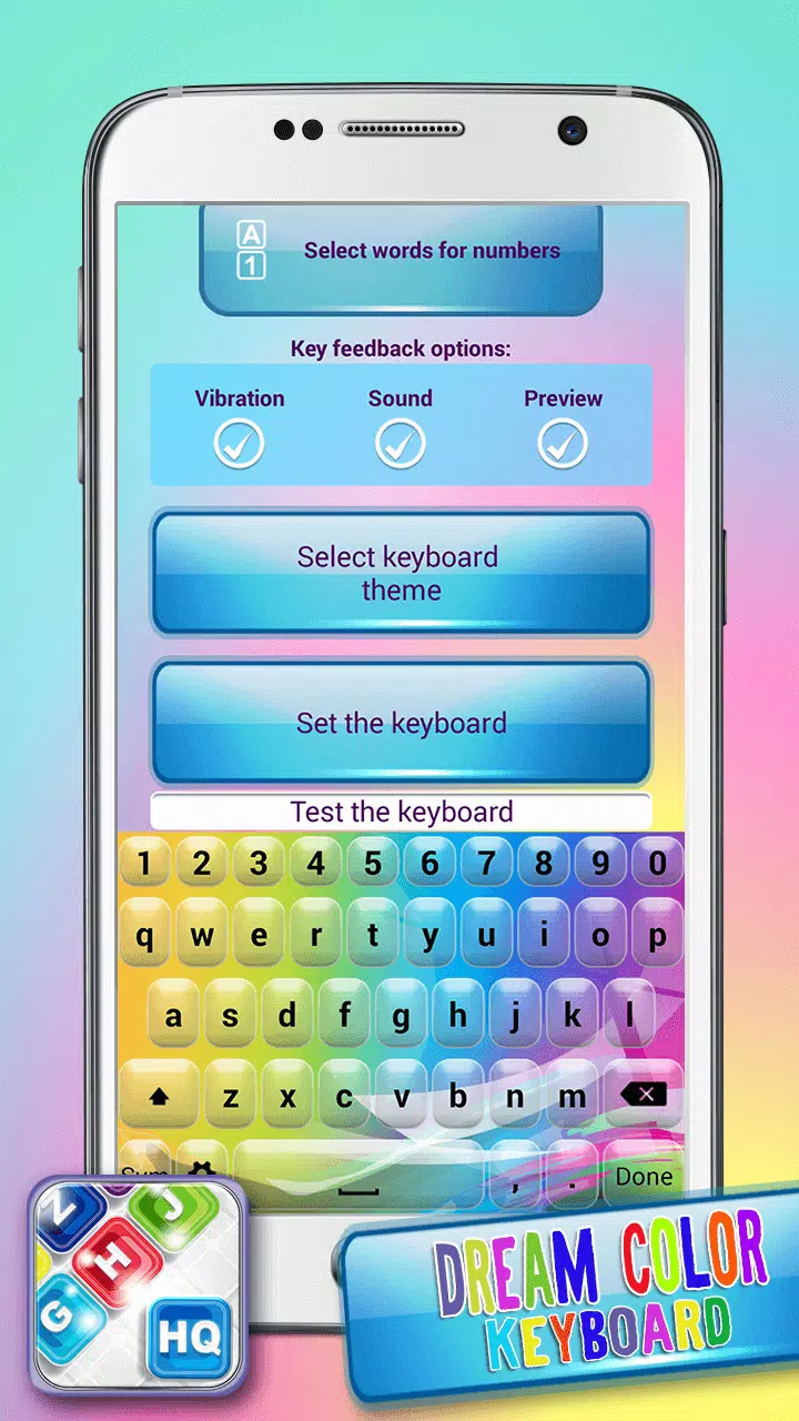 الألوان لوحة المفاتيح جميلة APK للاندرويد تنزيل