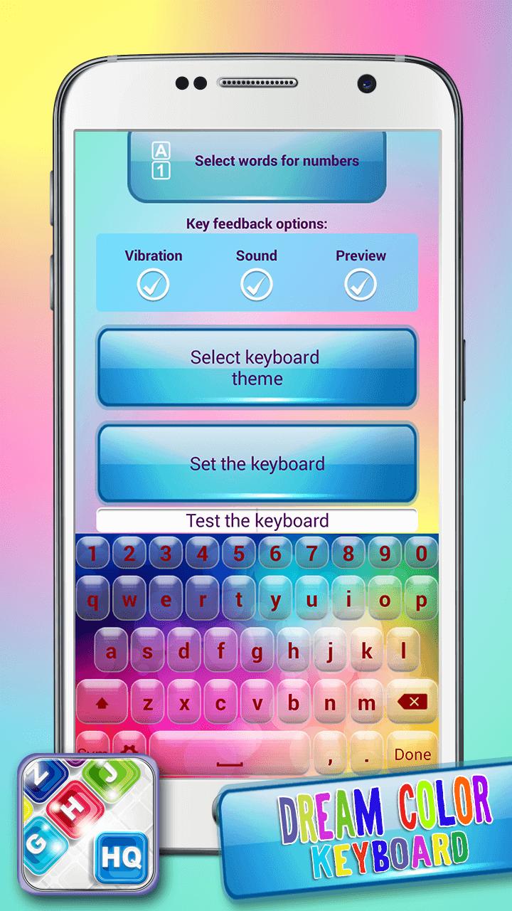 الألوان لوحة المفاتيح جميلة for Android - APK Download