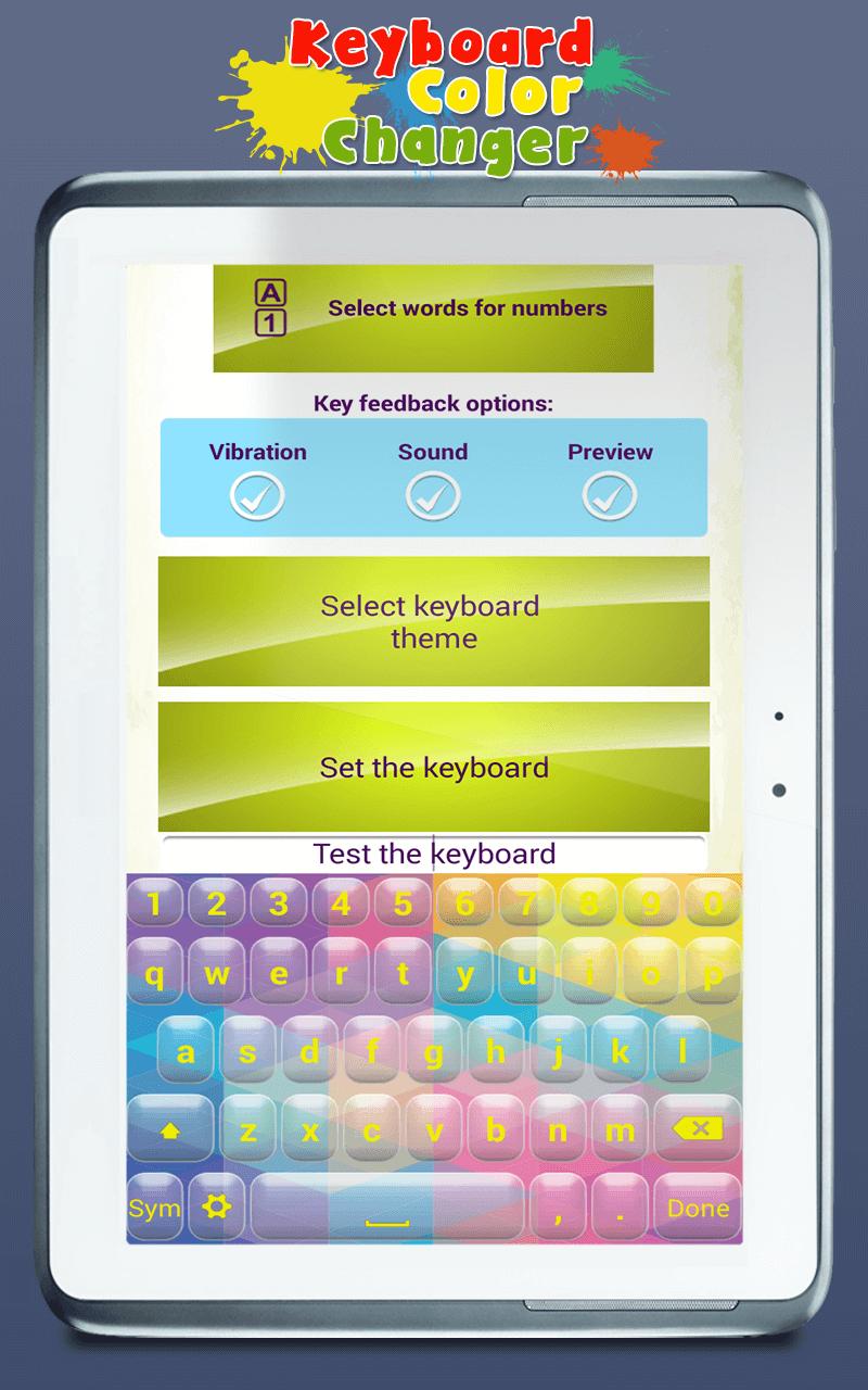 Keyboard Color Changer APK for Android Download