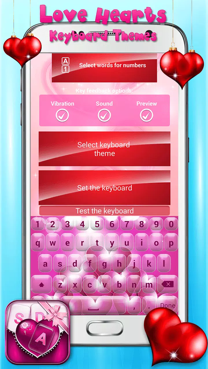 Clavier d'Amour APK pour Android Télécharger