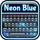 Klavye Cesitleri Neon Mavi APK