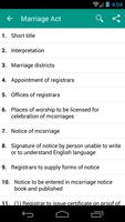 Marriage & Matrimonial Acts screenshot 2