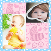 Collage de photos pour bébés