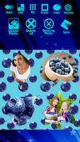 Blueberries Photo Collage capture d'écran 1