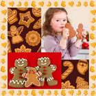 Gingerbread Photo Collage ikon