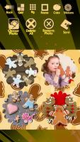Gingerbread Photo Collage syot layar 1