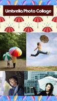 Collage de photo parapluie Affiche