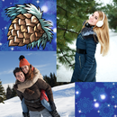 Collage photo hivernale APK