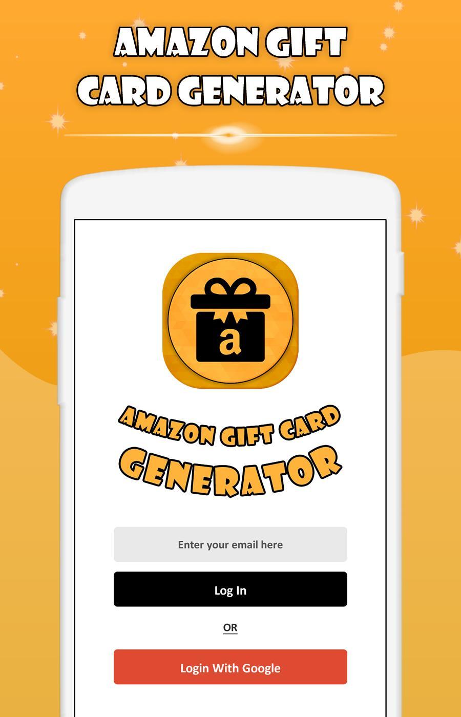 Amazon Gift Card Generator For Android Apk Download
