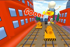 3D Subway Kids Rail Dash Run capture d'écran 3