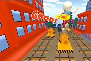 3D Subway Rail Dash Run screenshot 3