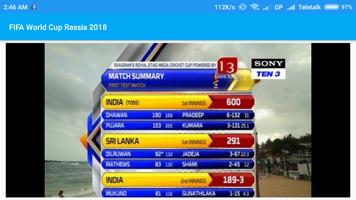 Sports Live TV : Cricket Live and Football Live स्क्रीनशॉट 2