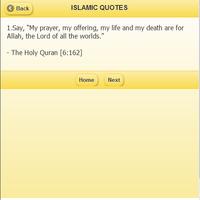 Islamic Quotes imagem de tela 1