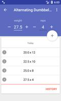 GymLog Workout Tracker capture d'écran 1