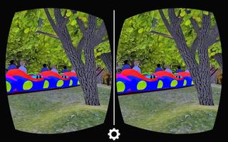 VR Forest Roller Coaster ảnh chụp màn hình 1