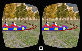 VR Forest Roller Coaster ảnh chụp màn hình 2