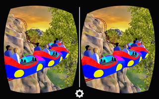 VR Forest Roller Coaster syot layar 3