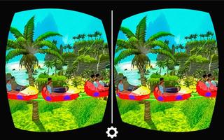 VR Real Island Roller Coaster スクリーンショット 1