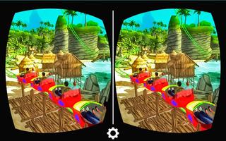 VR Real Island Roller Coaster capture d'écran 3