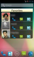 Favorite Contacts Widget syot layar 1