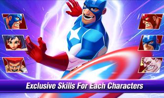 Pertempuran Superheroes: Kapten Avenger screenshot 2