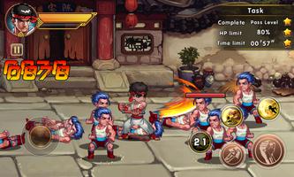 King of Kungfu : Street Fighting captura de pantalla 3
