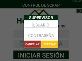 Control de SCRAP captura de pantalla 1