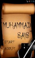 Muhammad says Affiche