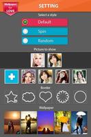 Live wallpaper for love تصوير الشاشة 3
