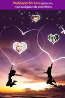 Live wallpaper for love الملصق