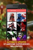 Superheroes wallpapers Plakat