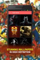 Superheroes wallpapers capture d'écran 1