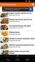 Chicken Recipes Easy اسکرین شاٹ 2