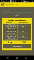 Debt Monitor Lite screenshot 2