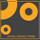 XPERIA ORANGE THEME APK