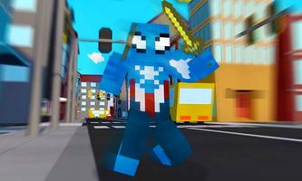 Captain Pixel Spider Rescue постер