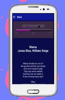 برنامه‌نما Jonas Blue Mama عکس از صفحه