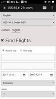Airline tickets Booking hotels & Rental Cars 스크린샷 2