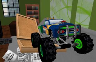 Monster Truck Racing 3D Poster