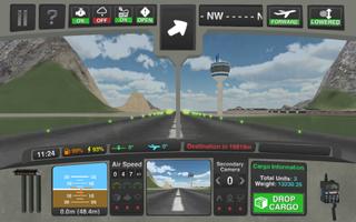 Airplane Flight Pilot 3D скриншот 3