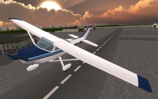 Airplane Simulator Pilot 3D Ekran Görüntüsü 1