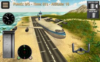 برنامه‌نما Flight Simulator: Fly Plane 3D عکس از صفحه