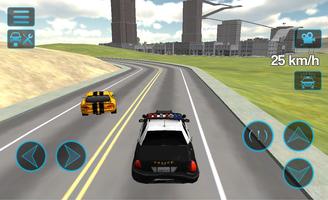 Fast Police Car Driving 3D ảnh chụp màn hình 1