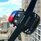 Flying Police Car Simulator ícone