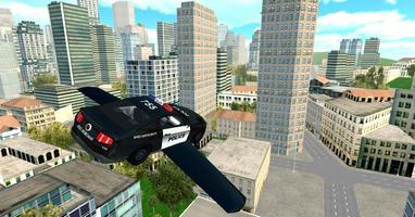 Flying Police Car Simulator ảnh chụp màn hình 3