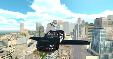 Flying Police Car Simulator ảnh chụp màn hình 2